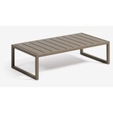Kave Home Aluminijasta vrtna mizica 60x114 cm Comova – | Shoptok.si