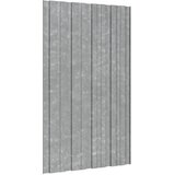 Krovni panel 36 pcs Srebrna 80 x 45 cm Pocinčani čelik | shoptok.hr