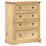  Ladičar Corona 92 x 48 x 114 cm od masivne borovine | shoptok.hr