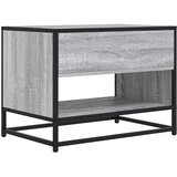 TV ormarić Sivi Sonoma 61x40x46 cm Konstruirano drvo i metal | shoptok.hr