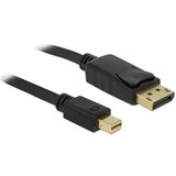 Delock displayport-displayport mini 3m 4K 60Hz črn 82699 Cene