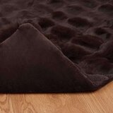  Lažni zec deka 4 pcs Kamel 130 x 150 cm Poliester | shoptok.hr