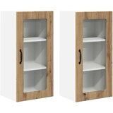  Zidni kuhinjski ormarić 2 pcs Umjetnički hrast 40 x 31 x 80 cm | shoptok.hr