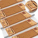  Samolepilne preproge za stopnice 10 kosov 65x21x4 cm bež, (21061117) | Shoptok.si