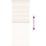 vidaXL zebra senčilo bež marmor 60x150 cm tkanina širina 55,9 cm | Shoptok.si