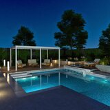 Gardenson Pergola Superior, Bela, 3,6x5,3m | Shoptok.si