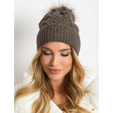 Wool Fashion Italia Cap-AT-CZ-173501.44-dark brown | Shoptok.si