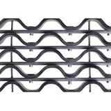 Miltex Aluminijast predpražnik za prestrezanje umazanije, gumijasti vstavki, DxŠ 1585 x 785 mm | Shoptok.si