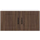  Zidni kuhinjski ormarić s policom Smeđi hrast 80 x 31 x 40 cm | shoptok.hr