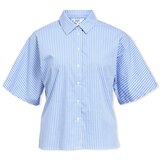 .OBJECT Topi & Bluze Tutta Shirt - Cornflower Blue/White Modra | Shoptok.si