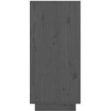  Komoda siva 60x34x75 cm trdna borovina, (20620128) | Shoptok.si