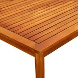 vidaXL Vrtni stolić za kavu 85 x 85 x 45 cm masivno bagremovo drvo | shoptok.hr