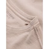 Ombre Men's military style printed cotton t-shirt - beige | Shoptok.si