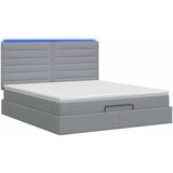  Krevet od pjene s madracem i LED-om Svjetlosiva 160 x 200 cm - Svjetlosiva 160 x 200 cm Dizajn linija | shoptok.hr