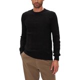 Guess Puloverji Heron Cn Ls Monogram Sweater Črna Cene