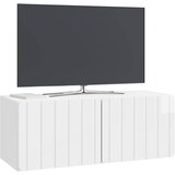TV ormar za zid 78,5 x 31 x 30 cm Bijela visokog sjaja | Eponuda.ba