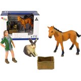  Svetel komplet figuric konjskih živali. | Shoptok.si