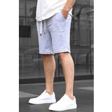 Madmext Men's Gray Basic Shorts 6505 Cene