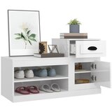 Ormarić za cipele sjajni bijeli 100x42x60 cm konstruirano drvo | Eponuda.com