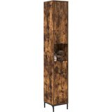 vidaXL Visoki ormarić za kupaonicu Dimljeni hrast 31.5 x 33 x 190 cm | shoptok.hr