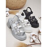 Resti Royal Fashion Women's Low Block Heel Sandals Otteze | Shoptok.si