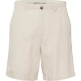 Selected Homme Chino hlače boja pijeska / bijela