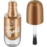 Essence Gel Nail Colour hitro sušeči lak za nohte s sijočim učinkom 8 ml Odtenek 62 heart of gold | Shoptok.si