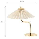 Opviq Stona lampa Miranda Gold | ePonuda.com