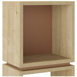 Marckeric Ciglasta/u prirodnoj boji biblioteka u dekoru hrasta 32x66 cm Lofty – | shoptok.hr