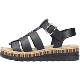 Rieker Sandali & Odprti čevlji 255985 Črna | Shoptok.si