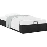 vidaXL Otomanski posteljni okvir brez vzmetnice črn 90x190 cm blago | Shoptok.si