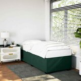  Okvir za krevet bez madraca tamnozeleni 90x190 cm baršunasti | shoptok.hr