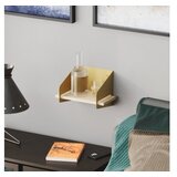 Hanah home zidna polica short arm gold