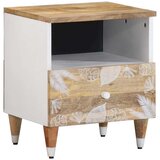 vidaXL Nočna omarica 40x33x46 cm trden mangov les | Shoptok.si