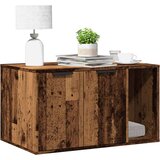 vidaXL Kutija za mačji pijesak boja drva 80x50x45 cm konstruirano drvo | shoptok.hr