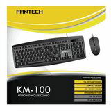 Fantech combo miš i tastatura KM-100 crni Fantech combo miš i tastatura KM-100 crni Slike