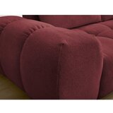 Bobochic Paris Bordo rdeča sedežna garnitura iz šenilje 278 cm Everest – | Shoptok.si