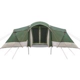  Družinski šotor z okni Dome zelen 6 oseb Waterproof, (22012587) | Shoptok.si