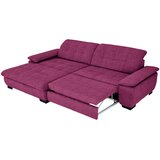 CARRYHOME KOTNA SEDEŽNA GARNITURA, tkanina lila | Shoptok.si