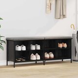  Ormar za cipele s policom Crni hrast 131 x 35 x 50 cm | shoptok.hr