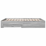  Okvir za krevet s ladicama boja hrasta 140x200 cm drveni | shoptok.hr