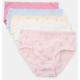Sinsay Pamučne gaćice s cvjetnim motivom 5 pack | shoptok.hr