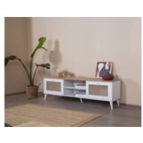 Hanah home TV polica Goose White Oak