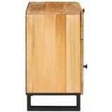  Nočna omarica Naravna 50 x 33 x 60 cm Masiven les manga, (5000107288) | Shoptok.si