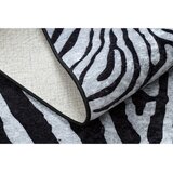 RugsX Preproge MIRO 51331.803 pralna preproga Zebra protizdrsna - 160x220 cm Črna | Shoptok.si