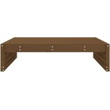 Vrtni tabure boja meda 120 x 80 cm od masivne borovine | shoptok.hr