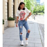 Gemre Forconese distressed mom fit jeans | Shoptok.si