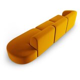 Milo Casa Senf žuta baršunasti sofa s lijevim kutom 311 cm Paolo – | shoptok.hr