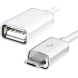 Sal USB micro OTG kabel, dužina 16 cm, USB 2.0 - SA 044 | shoptok.hr