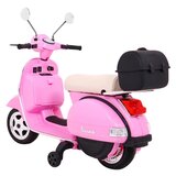 Ramiz Otroški Skuter Na Akumulator Vespa GTS Roza | Shoptok.si